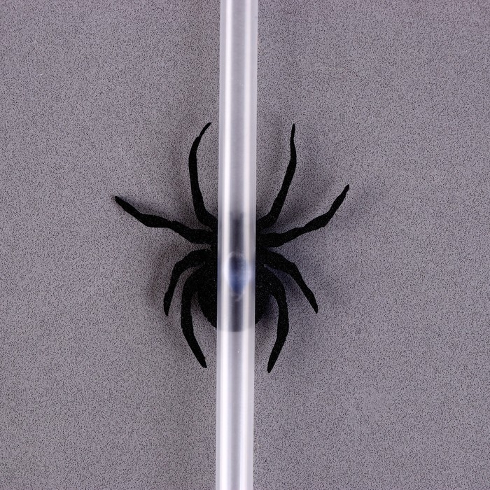 Трубочки для коктейля &laquo;Паук&raquo;, в наборе 6 шт., цвета МИКС