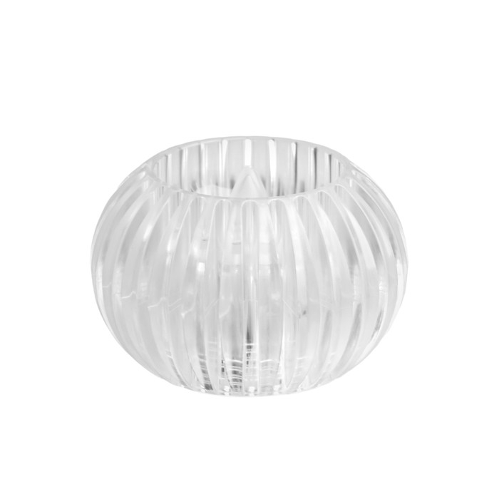 Ночник "Свеча" LED 0,5Вт от батареек 3хAG10 прозрачный 6х6х4 см RISALUX