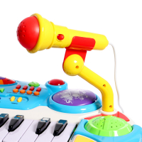 Напольный синтезатор «Лучший музыкант», со стульчиком и микрофоном Напольный синтезатор «Лучший музыкант», со стульчиком и микрофоном