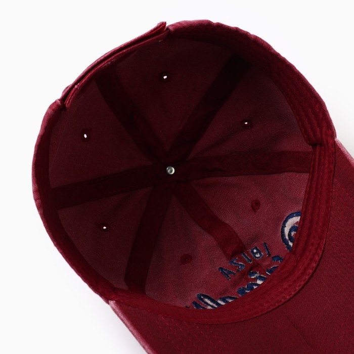 Кепка мужская MINAKU Кепка мужская MINAKU "Ibiza", цвет малиновый, р-р 56-58