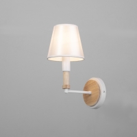 Бра "Селла" 1хЕ27 40Вт белый 14х20х22 см Бра "Селла" 1хЕ27 40Вт белый 14х20х22 см