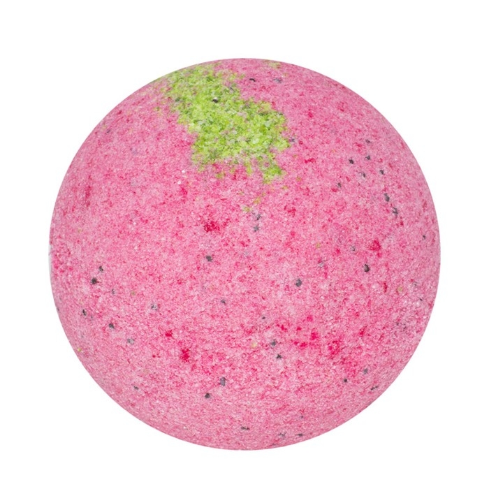 Бомбочка для ванн L'Cosmetics &laquo;Клубника&raquo; с пеной, 130 г