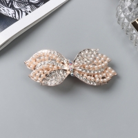 Заколка-автомат для волос "Джулиет галант" бант объём, 9 см, золото Заколка-автомат для волос "Джулиет галант" бант объём, 9 см, золото