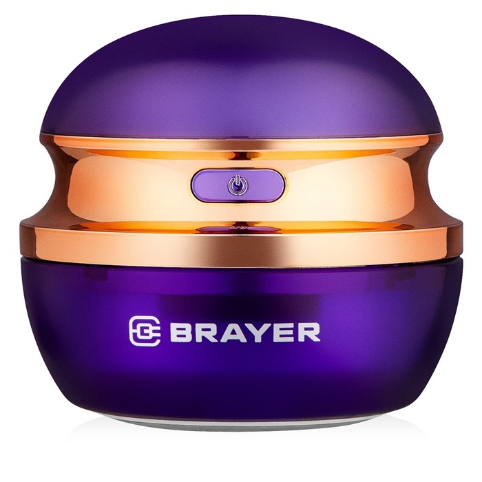 Машинка для удаления катышков BRAYER 5031BR, 3 Вт, TypeC, съёмный резерв для катышков, фиолетовая