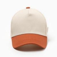 Кепка детская KAFTAN р.52-54 молочный/коричневый