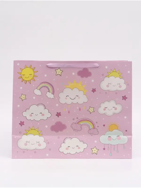 Пакет ламинированный &laquo;Милые облака&raquo;, XL  49 &times; 40 &times; 19 см