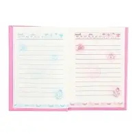 Записная книжка подарочная, 45 листов, линия, на замке Котики (16,3х12,7см)