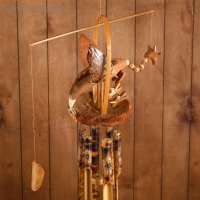 Музыка ветра "Дракоши" бамбук 40х15х100 см