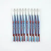 Ручка пластик с колпачком "23 февраля", синяя паста, шариковая 0,5 мм