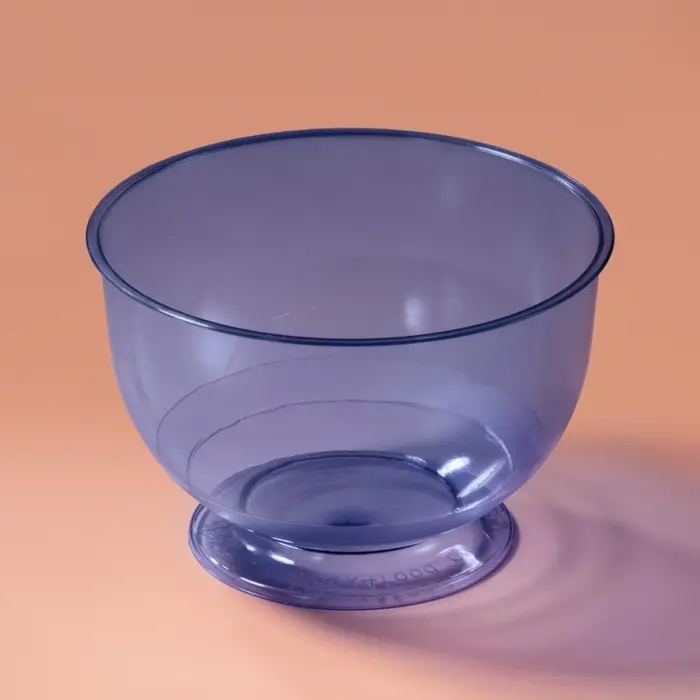 Креманка пластиковая одноразовая &laquo;Кристалл&raquo;, 200 мл, синяя