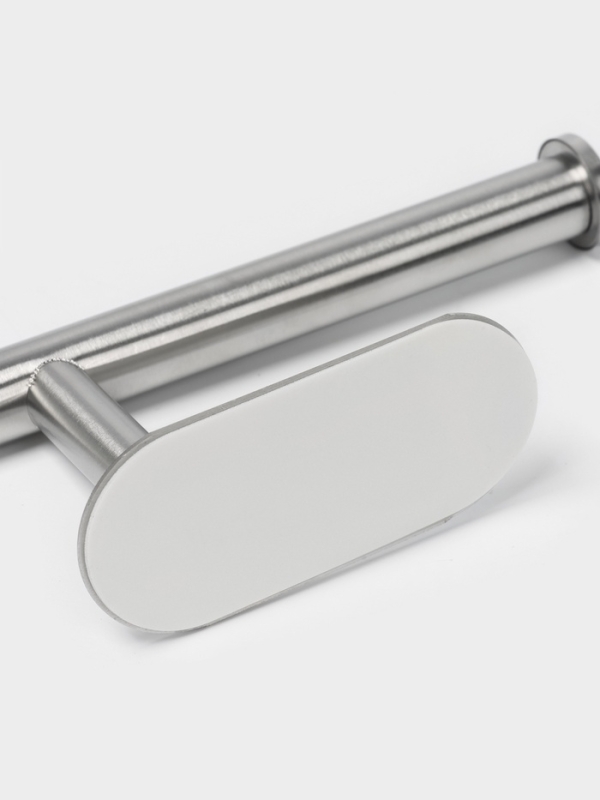 Набор для ванной комнаты, 3 предмета, цвет хром