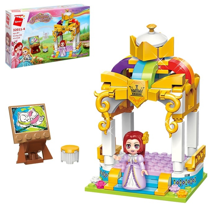 Конструктор &laquo;Принцессы. Сон цветов и Радуги&raquo;, 4 вида, цвет МИКС