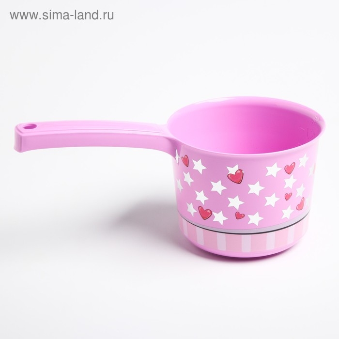 Ковш пластиковый для купания и мытья головы, детский банный ковшик «Единорог», 1,5 л., ДЕКО Ковш пластиковый для купания и мытья головы, детский банный ковшик «Единорог», 1,5 л., ДЕКО