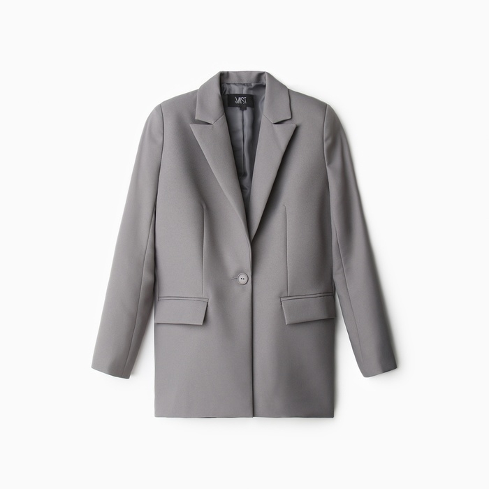 Пиджак женский MIST: Classic Collection р. 48, цвет серый