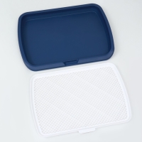 Туалет открытый со столбиком 65 х 6,5 х 5 см, синий