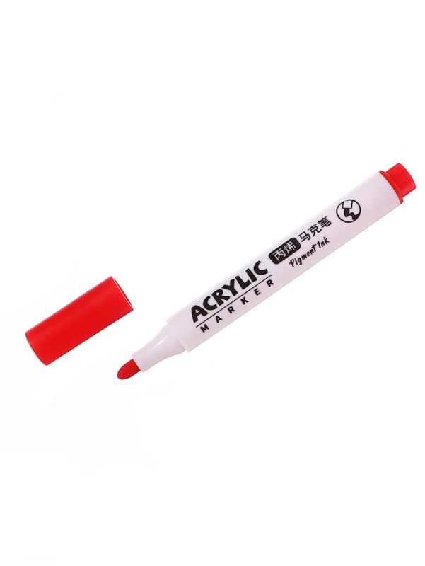 Набор акриловых маркеров 36 цветов в пластиковом тубусе