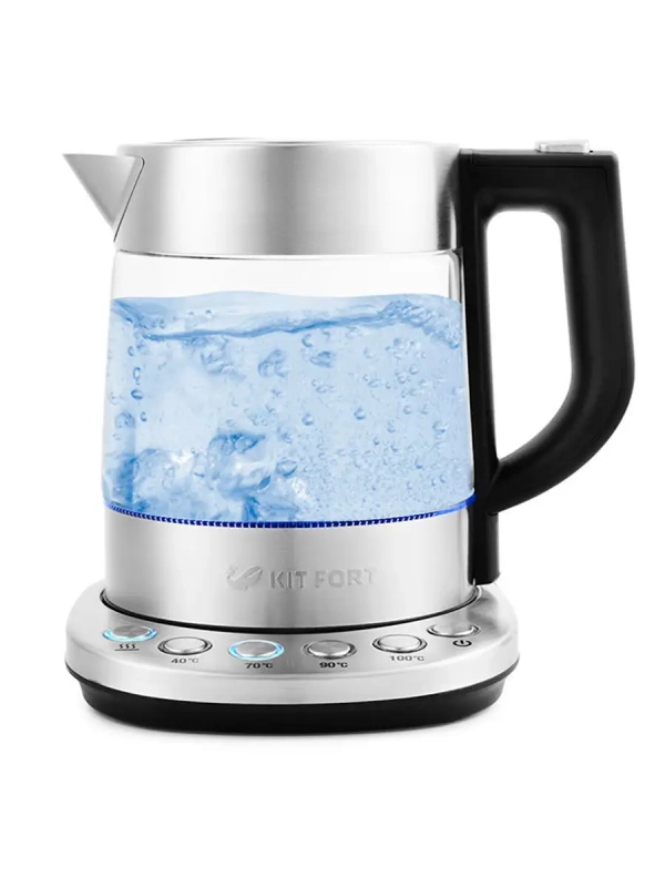 Чайник электрический маленький КТ-648 - 1 л