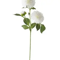 Цветы искусственные &laquo;Хризантема Бранхил черри&raquo;, d=9 см, h=49 см, белые