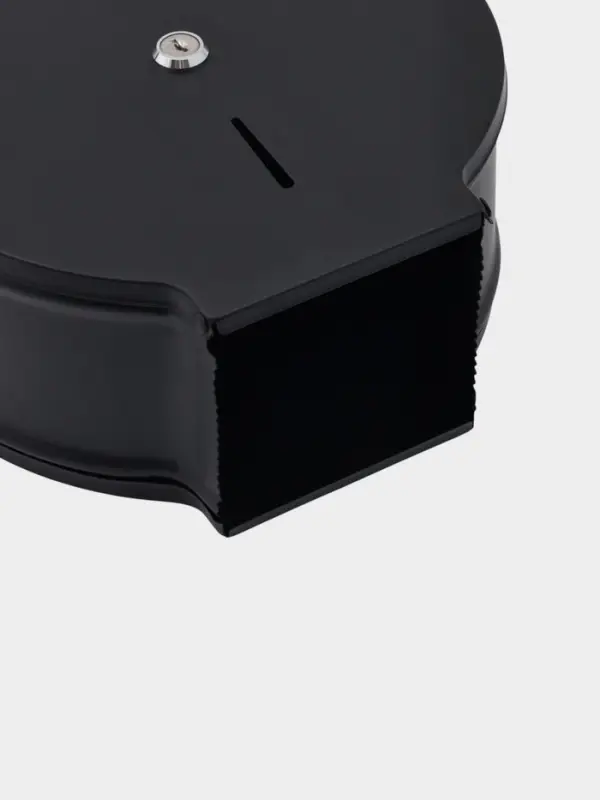 Диспенсер для туалетной бумаги St&ouml;lz, втулка 6 см, нержавеющая сталь, чёрный