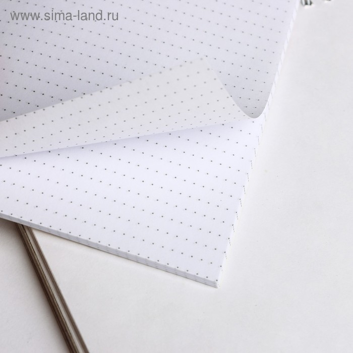 Ежедневник А5, 60 листов в точку &laquo;Мечтай.Создавай.Действуй . НЮД&raquo;