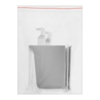 Навес мебельный для  кухон. шкафов &ldquo;P02&ldquo;, цвет серый, нагр.100 кг. на пару, набор 2 шт