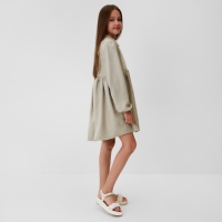 Платье для девочки MINAKU цвет светло-зелёный, рост 128 см