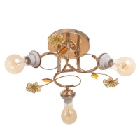 Люстра "Алана" бп 3х40Вт Е27 Золото МОДЕЛЬ: 2612380 Люстра "Алана" бп 3х40Вт Е27 Золото МОДЕЛЬ: 2612380