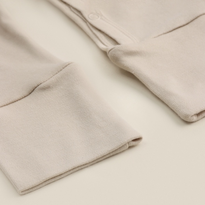 Набор комбинезонов 2 шт SL HOME рост 74-80 см, цв. бежевый/кофейный