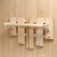 Полка вешалка с сушилкой, 5 крючков, 58&times;50&times;30 см