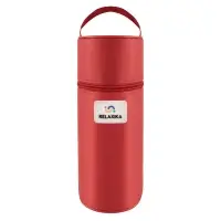 Термос Relaxika Duo 1200 в чехле, стальной