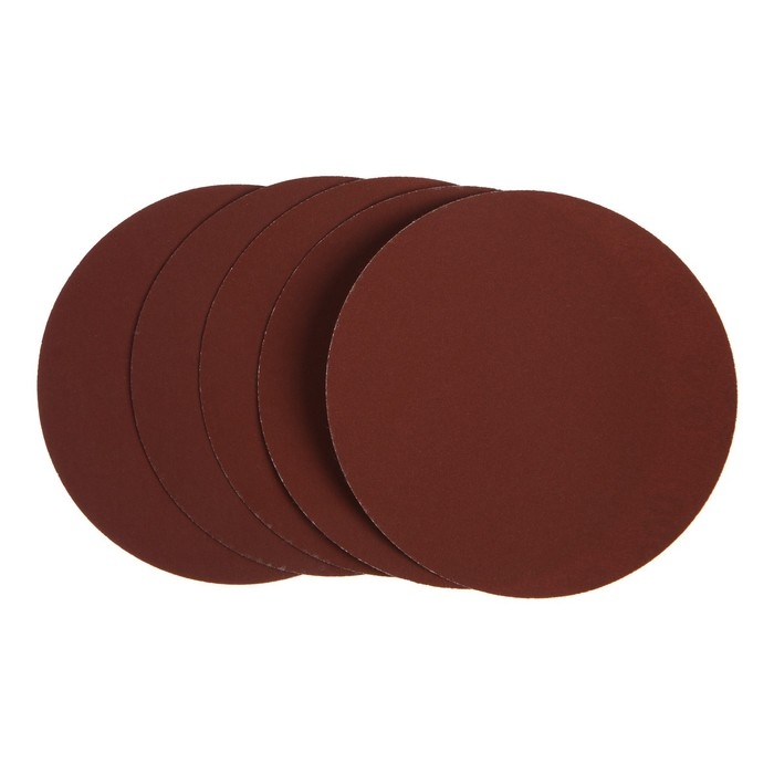 Круг абразивный шлифовальный под Круг абразивный шлифовальный под "липучку" ТУНДРА, 150 мм, Р800, 5 шт.