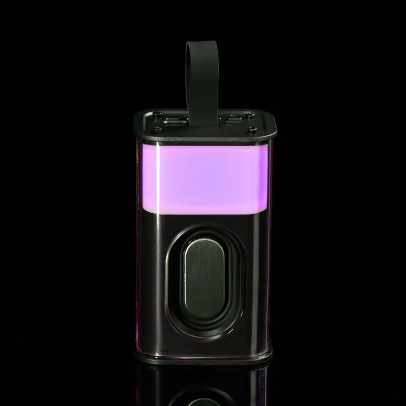 Bluetooth-колонка с подсветкой Groove, серая