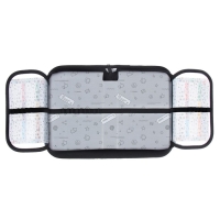 Пенал 1 секция, 130 х 210 х 40 мм, 2 откидные планки, тканевый, Calligrata TOP, Content "Енот" Пенал 1 секция, 130 х 210 х 40 мм, 2 откидные планки, тканевый, Calligrata TOP, Content "Енот"