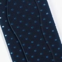 Стельки для обуви, дышащие, для вырезания, в рулоне, 150&times;9 см, чёрный/голубой