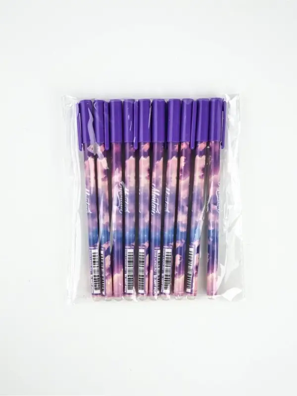 Ручка пластик пиши-стирай с колпачком "Мечтай", синяя паста, гелевая 0,5 мм