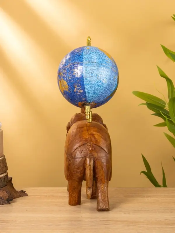 Глобус сувенирный, 22&times;12.5&times;353.5 см, подставка дерево