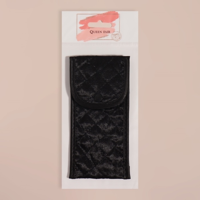 Набор кистей для макияжа &laquo;Compact&raquo;, 5 предметов, футляр с зеркалом, цвет чёрный