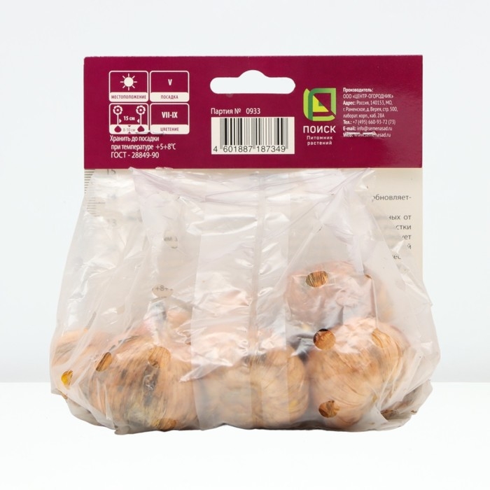 Гладиолус крупноцветковый &laquo;Вайн энд Роузес&raquo;, луковица цветов в пакете с перфорацией, р-р 10/12, 10 шт.