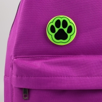 Светоотражающий значок &laquo;Лапка&raquo;, d = 5,8 см, цвет МИКС