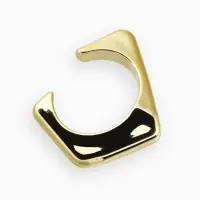 Браслет манжета &laquo;Уголки&raquo;, цвет золото