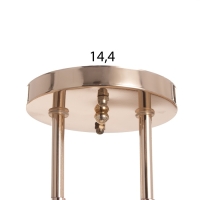 Люстра "Алета" 3х40Вт Е27 Золото МОДЕЛЬ: 2800430 Люстра "Алета" 3х40Вт Е27 Золото МОДЕЛЬ: 2800430