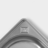 Гастроемкость 1/3x20 мм, 325x176x20 мм, толщина 0,8 мм Гастроемкость 1/3x20 мм, 325x176x20 мм, толщина 0,8 мм