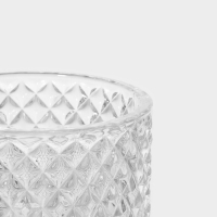 Сахарница стеклянная Доляна &laquo;Рапунцель&raquo;, 280 мл, 8,5&times;14 см