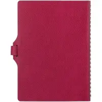 Ежедневник Strep Front на заказ, недатированный, малиновый