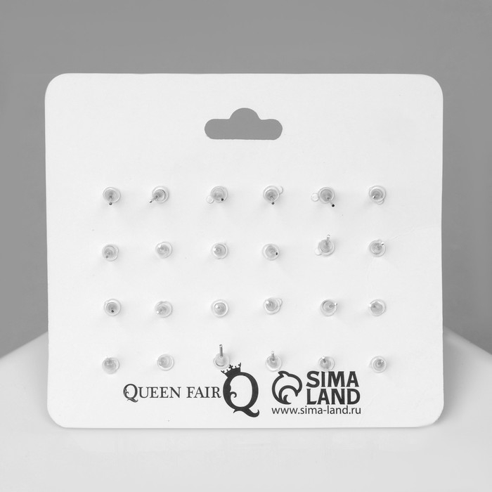 Пусеты 12 пар &laquo;Сердечки&raquo; свидание, цвет МИКС