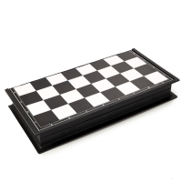 Шахматы 31 х 31 см, король h-5.8 см, d-2.3 см, доска и фигуры пластик