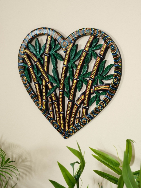 Панно резное МДФ Панно резное МДФ "Сердце", 40х40х0,6 см