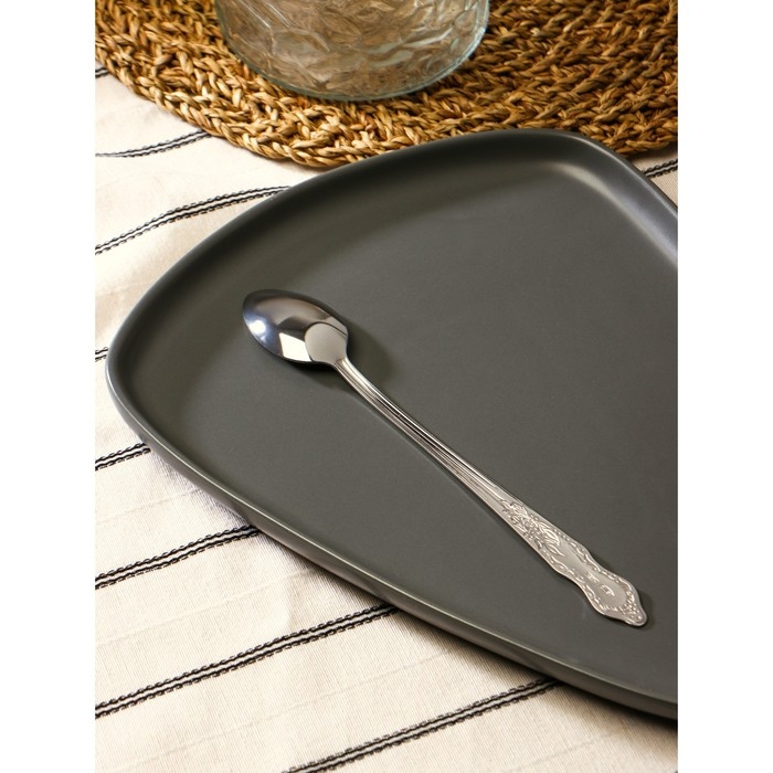 Ложка для коктейля &laquo;Славяна&raquo;, h=200 мм, толщина 1,2 мм