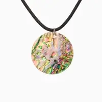 Кулон "Прилив" ракушка абалон 25 см