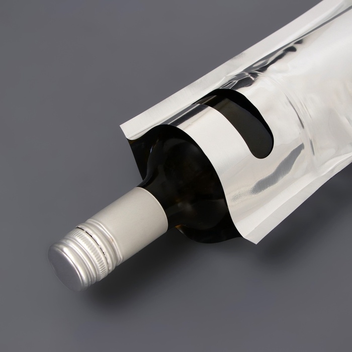 Термопакет Зип-лок однослойный, 15 х 40+5 см набор 10шт  9827361